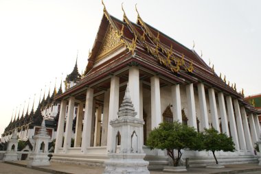 WAT Ratchanadda, Wat ratchanadda, loha prasat, Bangkok, Tayland, Asya