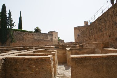 Alcazaba, Alhambra, Granada, Endülüs, İspanya