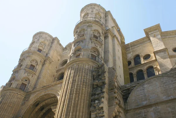 Malaga Cathedral, Andalusia, Spain — Stock Photo, Image