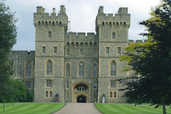 Hänrycka av Windsor castle, England — Stockfoto