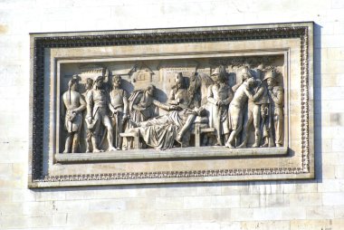 Heykel, Arc de Triomphe, Paris, Fransa