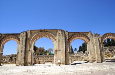Kemerli giriş, Medine Azahara, Cordoba, Endülüs, İspanya