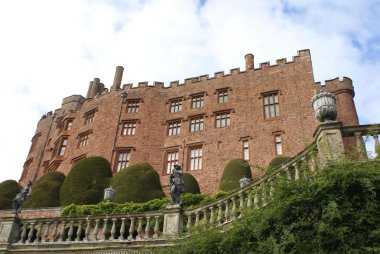 Powis Kalesi, Welshpool, Powys, Galler, İngiltere