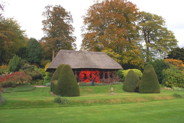 Chirk Castle garden, Pays de Galles, Angleterre — Photo