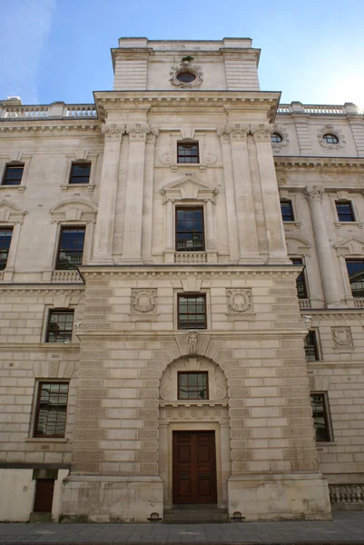 HM Treasury, lo Scacchiere, Il Tesoro, Whitehall, Londra, Inghilterra — Foto Stock