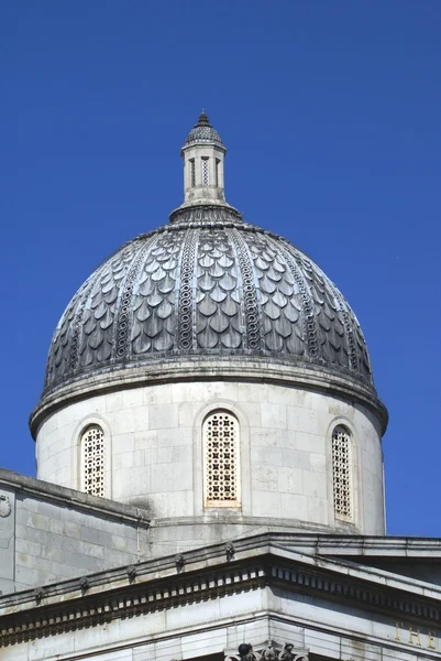 Die nationale galerie, trafalgar square, london, england — Stockfoto