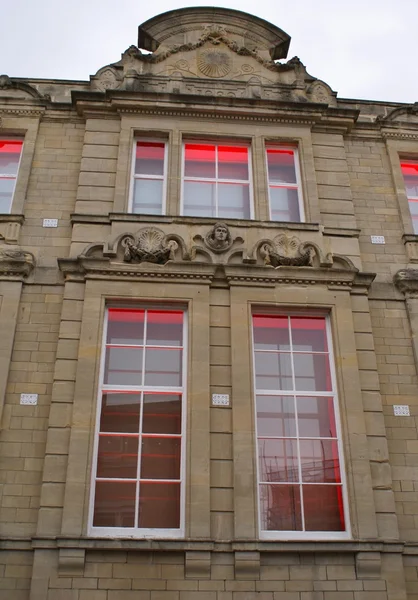 Kunstvolle fenster, oxford, england — Stockfoto