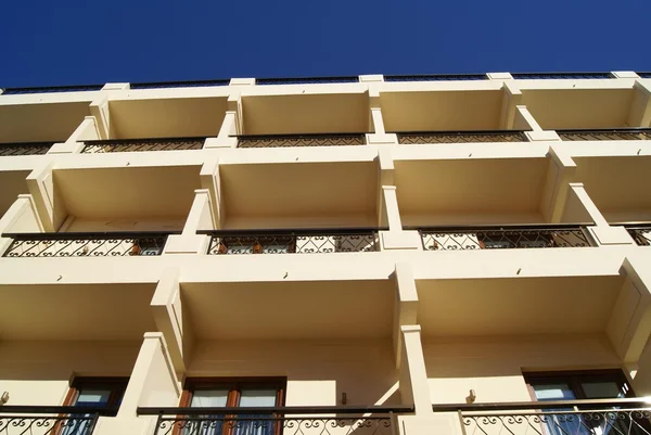 Balkonger. Grekisk arkitektur — Stockfoto