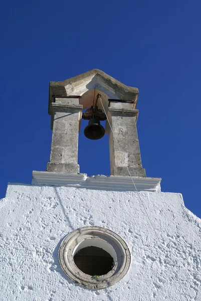 Campanile, chiesa, Kalives, Creta, Grecia . — Foto Stock