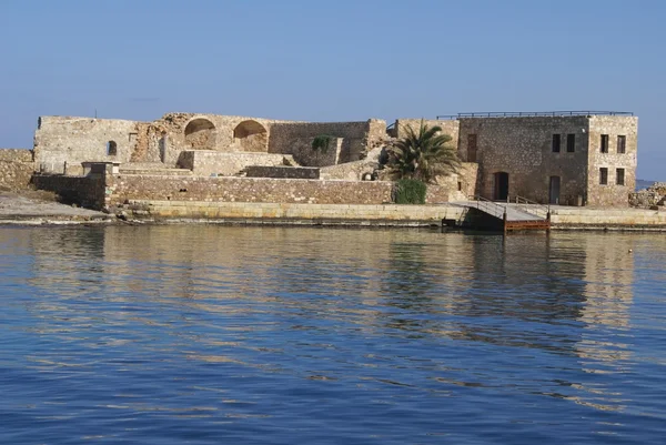 Il porto veneziano, vecchio porto, Chania, Creta, Grecia — Foto Stock