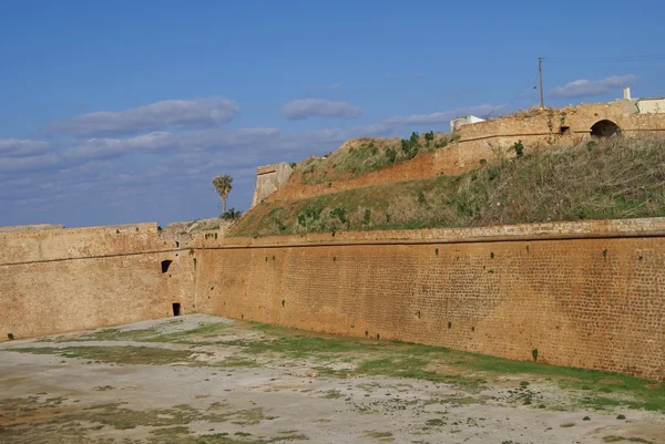 Staré hradby města Chania, Kréta, Řecko — Stock fotografie