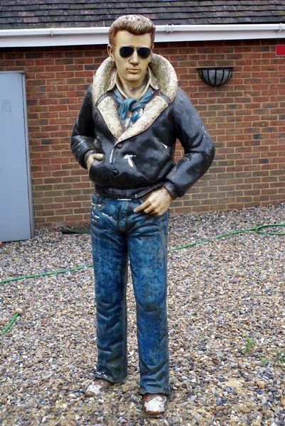 Estatua de un hombre americano — Foto de Stock