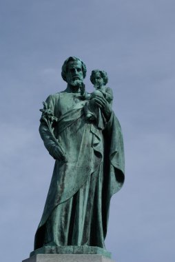 heykeller, saint joseph's hitabet, mount royal Katedrali, montreal, quebec, Kanada