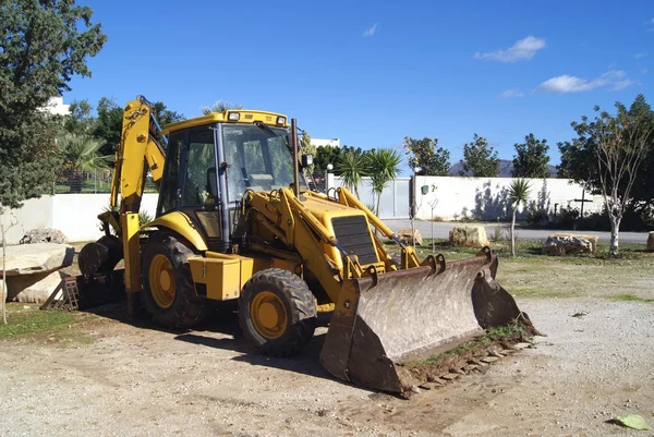 Véhicule de construction de bulldozer — Photo