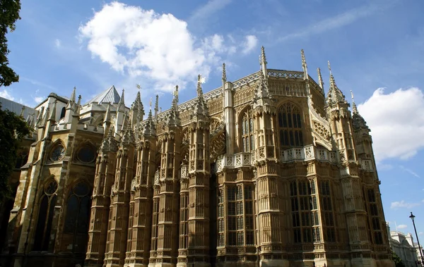 Abadia de Westminster em Londres, Inglaterra — Fotografia de Stock