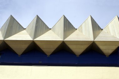 Dekoratif ridge karo. çatı