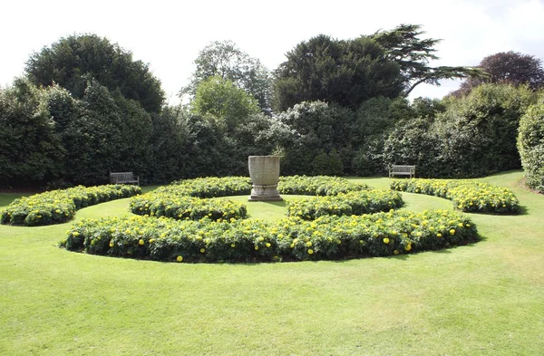 Jardim afundado — Fotografia de Stock