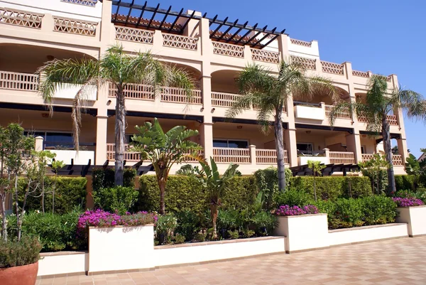 Spanish balconies — Stock Photo, Image