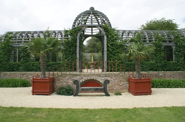Arundel Kalesi Bahçe, West Sussex, İngiltere — Stok fotoğraf