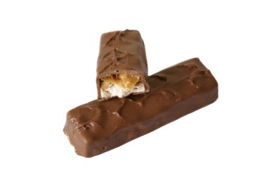 Çikolata ve yarım veya parça