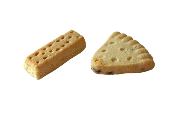 Biscuits au beurre sablé. biscuits sablés — Photo