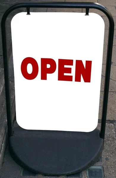 Open sign — Stock Photo, Image