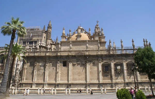 Kathedraal van Sevilla, Spanje — Stockfoto