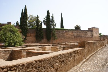 Alcazaba, Alhambra, Granada, Endülüs, İspanya