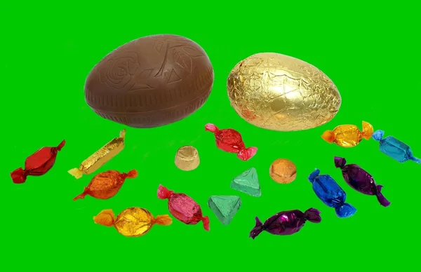 Choklad och godis — Stockfoto