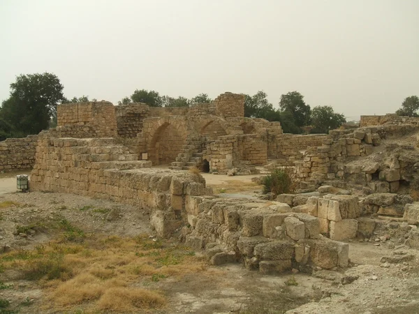 Caesarea ruïnes in Israël — Stockfoto