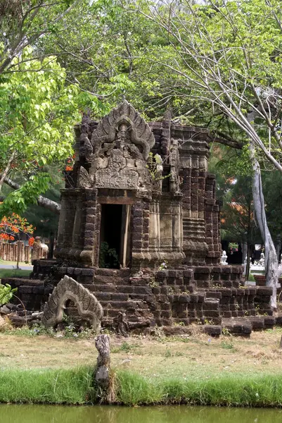 Kalıntıları, Ayutthaya, Phra Nakhon Si Ayutthaya, Old City, Bangkok, Tayland, Asya — Stok fotoğraf