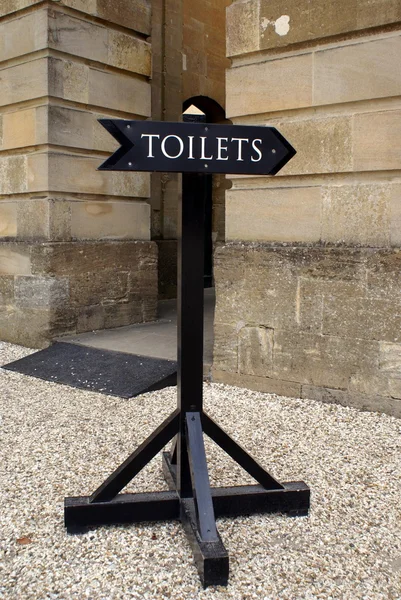 Toiletten teken — Stockfoto
