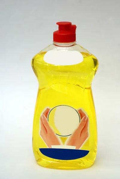 Botella de líquido de lavado —  Fotos de Stock