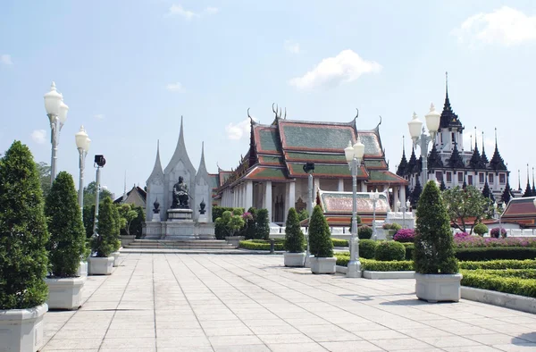 Wat Ratchanatdaram, Bangkok, Tailandia — Foto de Stock