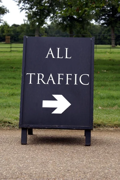 All traffic sign — Stock Photo, Image