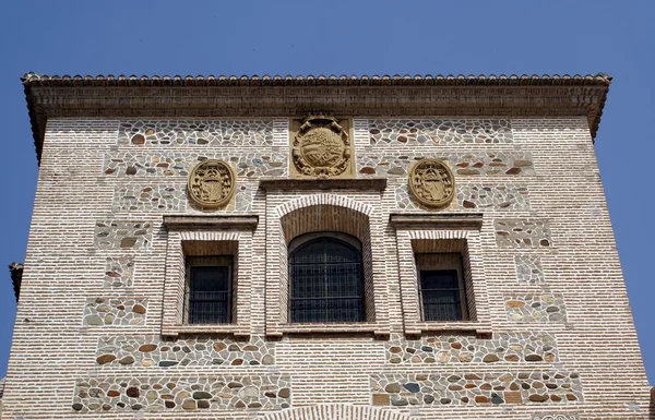 Церковь Санта Мария, Альгамбра, Гранада, Испания — стоковое фото