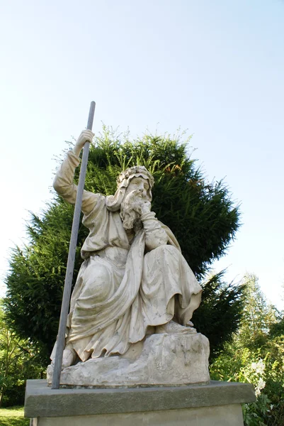 Standbeeld van een man — Stockfoto