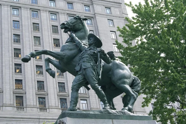 Boer War Memorial, Montreal, Quebec, Canadá — Fotografia de Stock