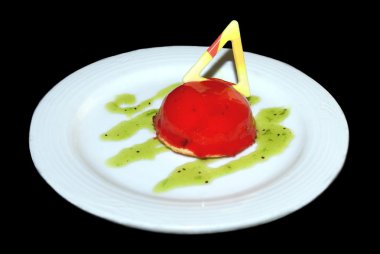 Tatlı. Restoran tatlı.