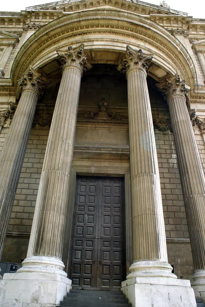 Giriş, St Paul'ın Katedrali, Londra, İngiltere — Stok fotoğraf