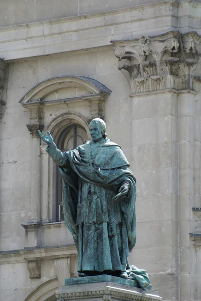 Ignace Bourget Monument, Centro, Montreal, Quebec, Canadá — Foto de Stock