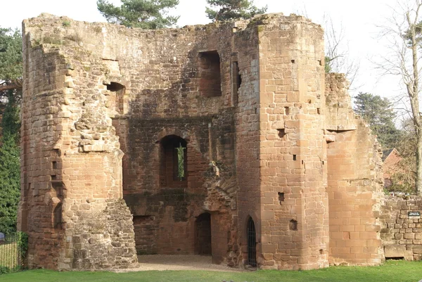 Kenilworth kale Harabeleri, Warwickshire, İngiltere — Stok fotoğraf