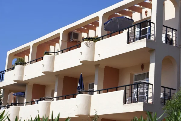 Spanish balconies — Stock Photo, Image