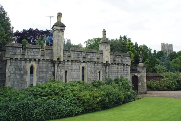 Stará vrátnice, hradu Windsor, Berkshire, Anglie — Stock fotografie