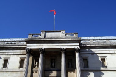 National Gallery, Trafalgar Square, Londra, İngiltere