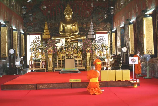 Wat Saket, Bangkok, Tailândia, Ásia — Fotografia de Stock