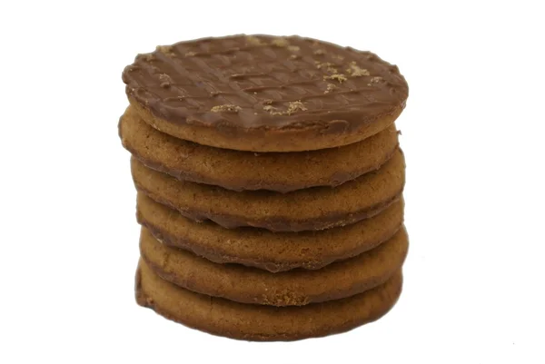 Biscuits au chocolat. Des biscuits. des cookies. biscuits au chocolat — Photo