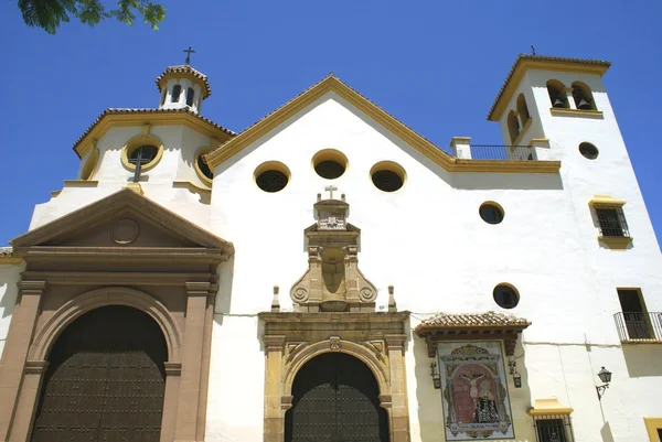 파 데 산 페드로 apostol 교회 말라가, 스페인 — 스톡 사진