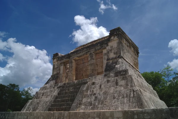 멕시코, 치첸이트사 의유적지에 있는 마야 의유적지에 있는 볼 법정 — 스톡 사진