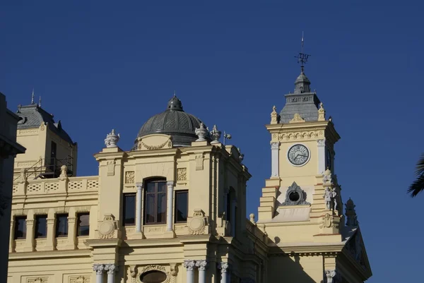 Stadshuset i Malaga. Malaga rådet, Málaga, Andalusien, Spanien — Stockfoto